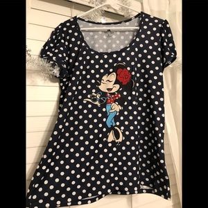Sassy Polka Dot Minnie Mouse T-Shirt